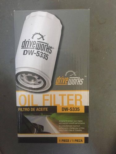 Driveworks oil filter dw-55335 (new)