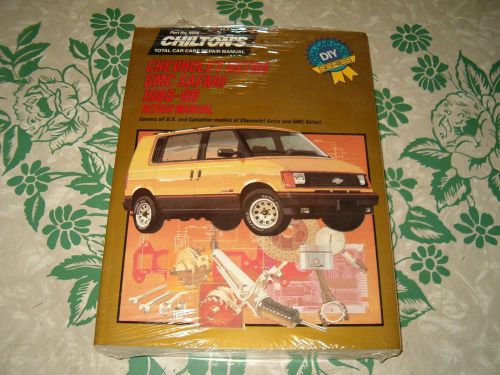 Chilton #8056 repair manual total care series 1985-1990 chevy astro / gmc safari
