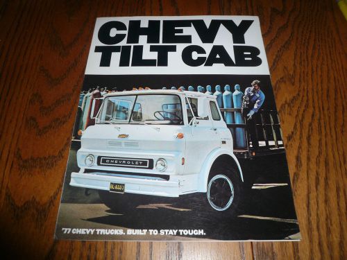 1977 chevrolet tilt cab sales brochures - vintage