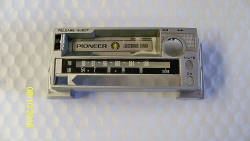 Nosepiece faceplate grille bezel pioneer ke2000 am fm radio cassette cac005