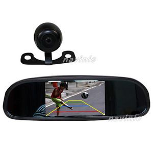 Ccd car lens rear view mirror dvr parking camera universal mini for all car gps