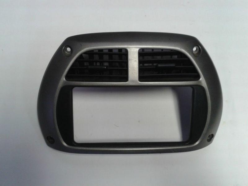2003 toyota rav4 dash radio bezel panel vents silver trim cover oem