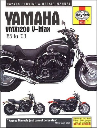 Yamaha v-max 1200 repair manual 1985-2003
