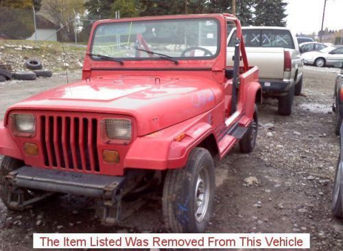 Passenger front spindle/knuckle 4x4 without abs fits 90-95 97-06 wrangler
