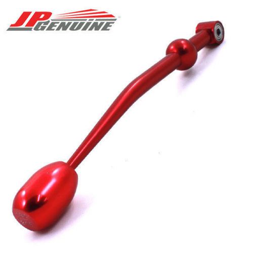 Single bend style 5-speed manual mt short shifter  + knob red - honda / acura