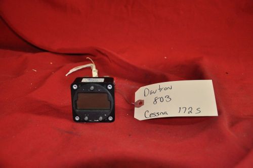 Davtron 803 cessna 172 s clock , oat , amp meter etc found in later model c 172
