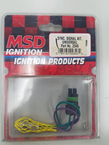 Msd 2346 sync signal kit