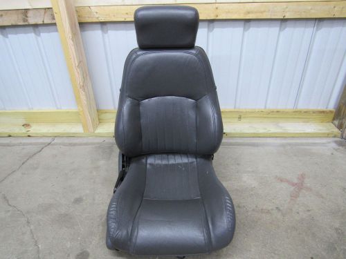 1993-2002 firebird or camaro manual leather seat graphite passenger side 202