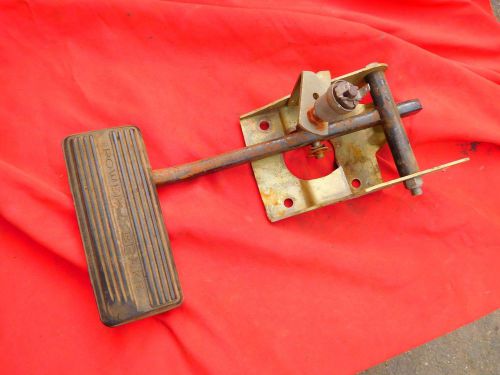 1961 cadillac brake pedal swing arm rubber pad and stop light switch