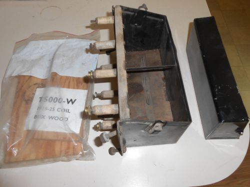 Model t ford coil box with new wood kit