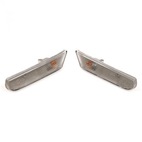 Porsche&amp;reg; 911/boxster smoked right/left front side marker lights,1997-2005