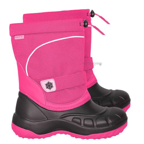 Snowmobile ckx winter boots youth size 3 pink girls ultra light snow