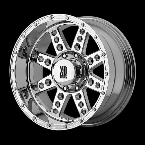 18" xd766 diesel chrome rims & 325-65-18 nitto terra grappler at tires wheels