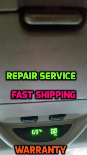 Ford excursion, f-150 f-250 f-350 1999-2005  overhead console display repair