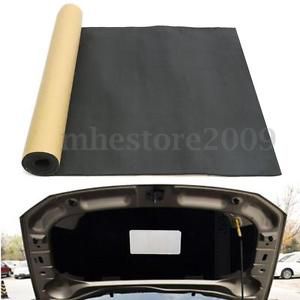 10mm car sound proofing deadening insulation foam mat acoustic panel roll 2mx1m