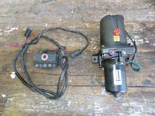 Tilt and trim pump and motor sae j1171 marine complete w wire read