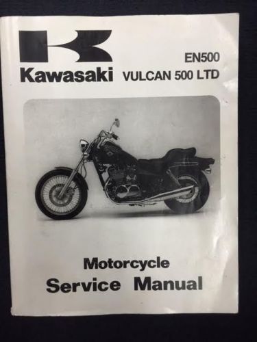 Kawasaki factory service repair manual - en500 vulcan ltd en 500 # 99924-1194-05