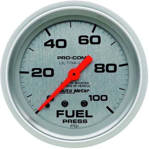 Autometer fuel pressure gauge gas new 4412
