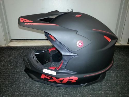 Fxr blade black/red snowmobile snocross helmet  -2xl/ xxl- new- dot/ece