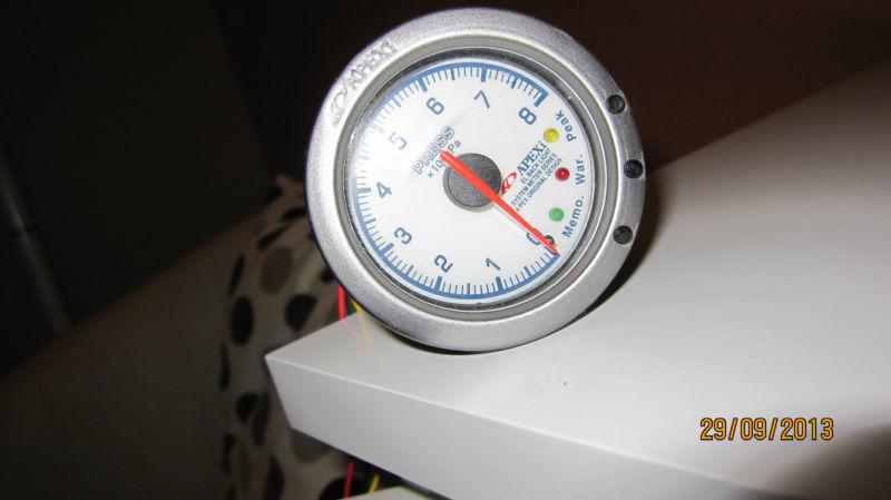 Jdm apexi electronic oil pressure gauge 