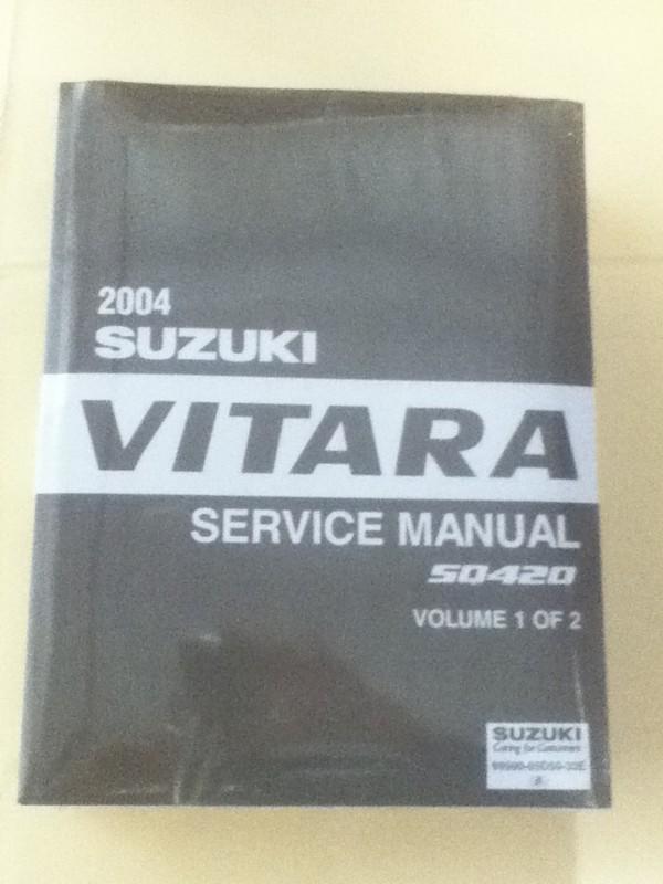 Suzuki vitara 2004 service manuals model sq420