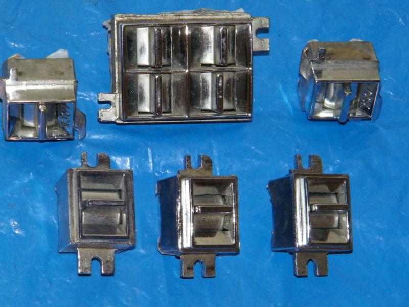 1970's-1980's gm assorted power window/lock switches, used. olds, pontiac, buick