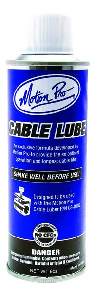 Motion pro 6 oz cable spray lubricant lube -15-0002