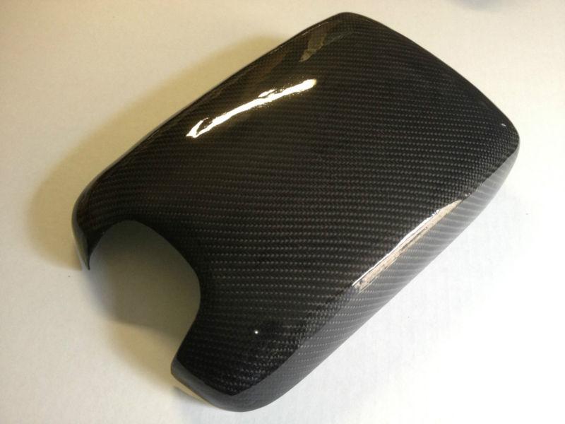 Honda accord cfac carbon fiber carbon kevlar hybrid armrest lid cover 08 - 12   