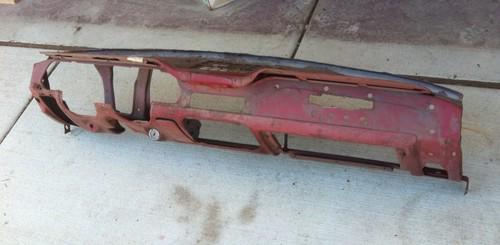 1967-68 ford mustang coupe, convertible, fastback metal dash assembly