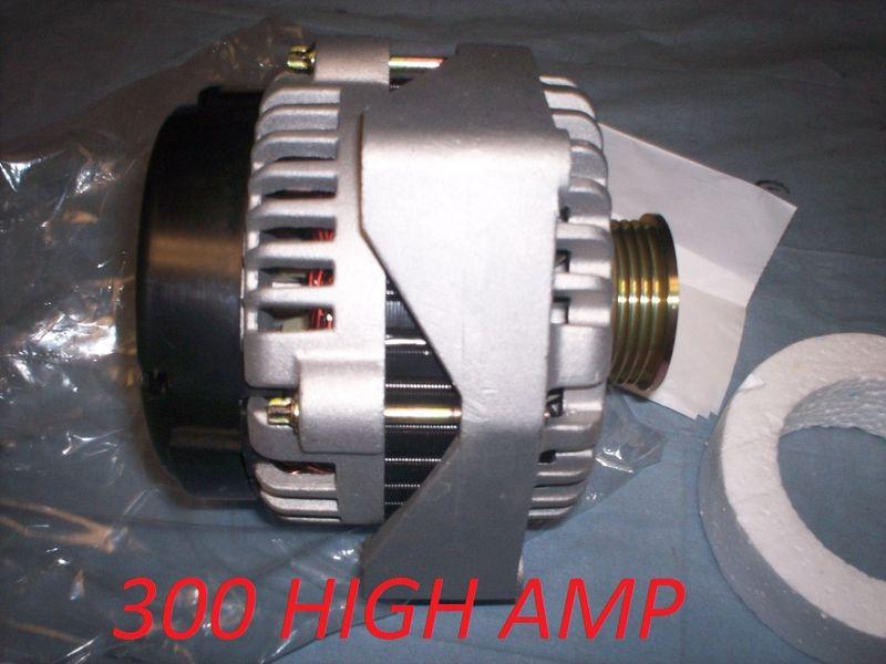 New high output 300amp alternator for chevy chevrolet avalanche avalanche ls lt