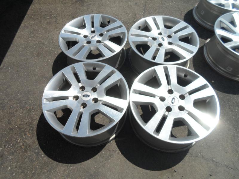06 and up ford fusion 17" alloy polished front rims weels in good condition