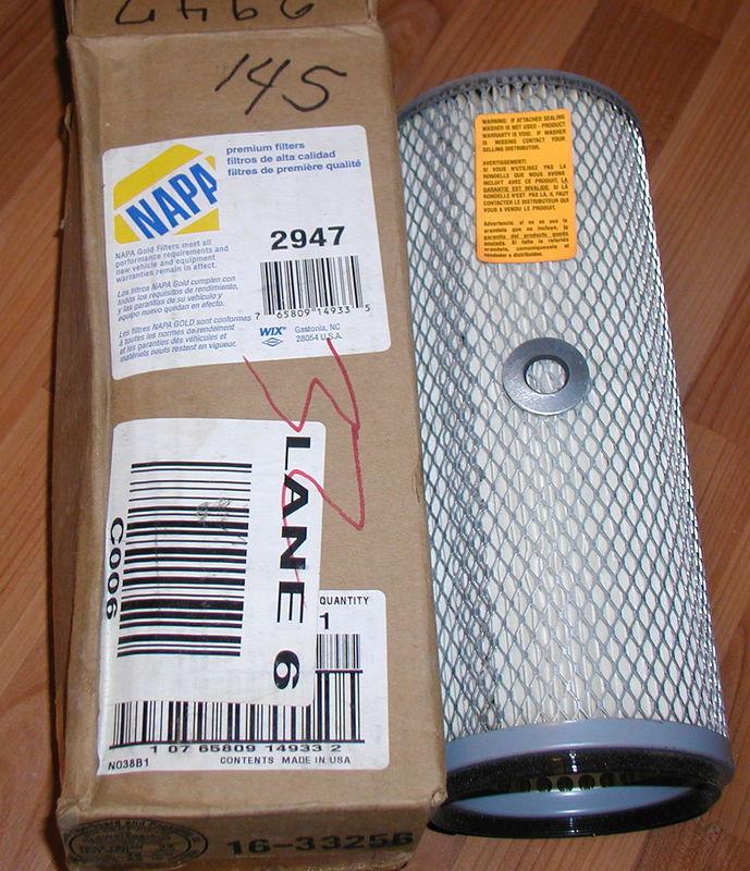 Napa 2947 air filter for case john deere massey vemeer white new in box