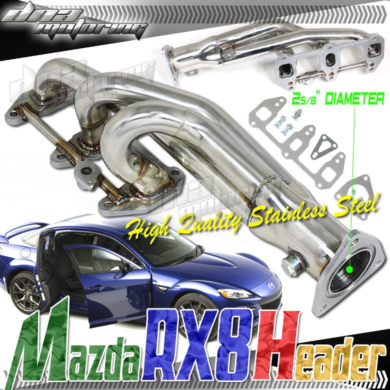 Mazda rx8 rx-8 stainless steel racing header/exhaust