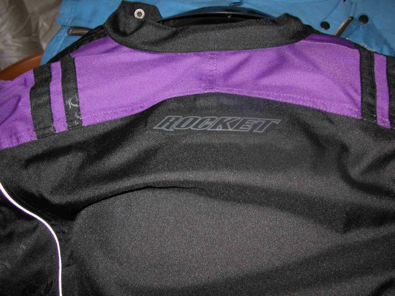 Joe rocket atomic 4.0 black purple jacket new with tags 
