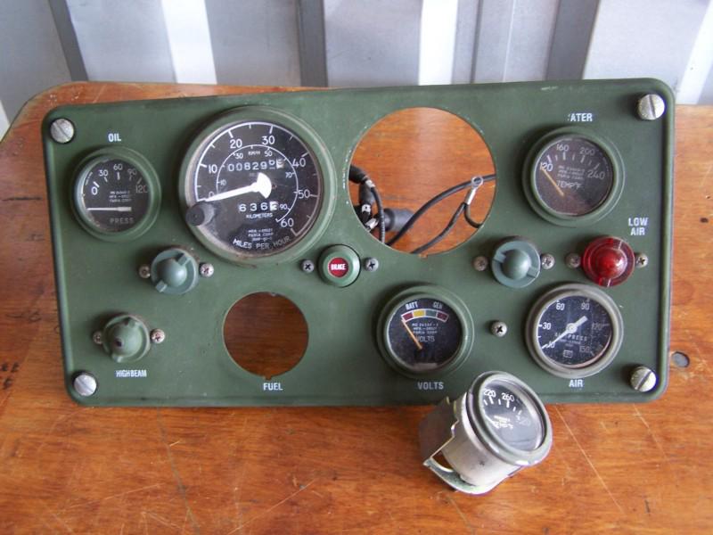 M35a3 m35a2 gauge panel other parts available