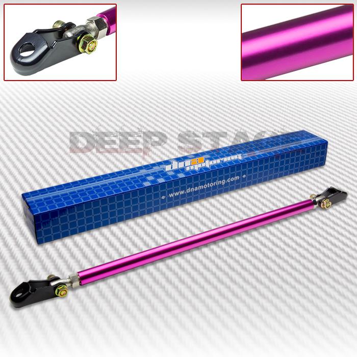 98-02 accord 2/4dr cg f23/j30 aluminum rear lower strut tie bar brace rod purple