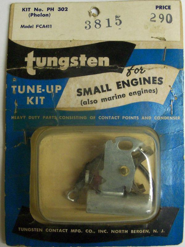 Tungsten tune up kit for small engines & marine engines ph 302 phelon vintage