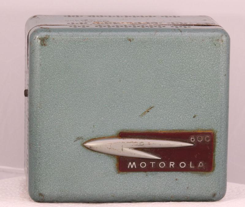 Vintage antique motorola 600 car auto radio - 1950s - ford chevy dodge etc