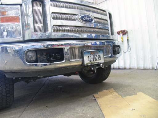 Blue ox bx2618 base plate for ford pickup f250 08-12 diesel camper trailer rv