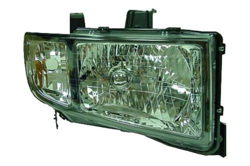 Replace ho2503128 - 06-08 honda ridgeline front rh headlight assembly