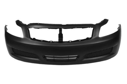 Replace in1000234v - 2007 infiniti g35 front bumper cover factory oe style