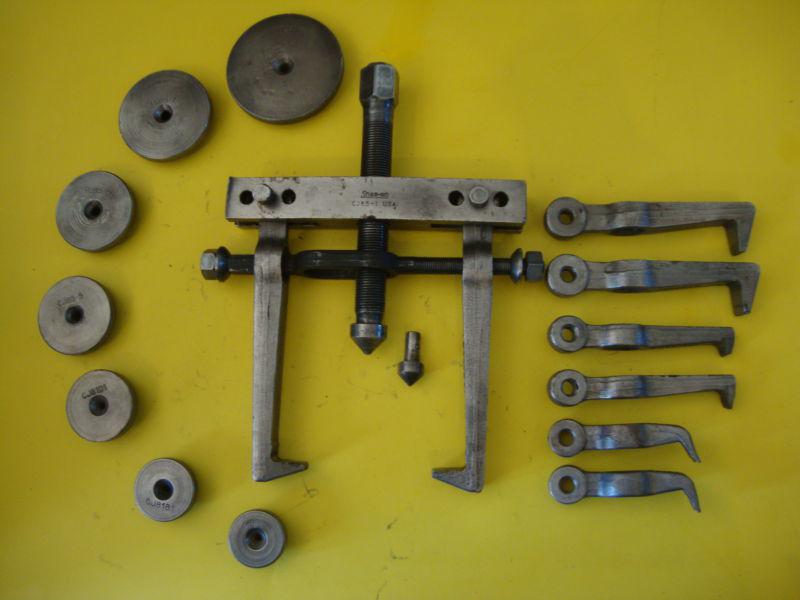 Snap-on cj85-1 combo puller set, seals, pitman, bearings, step plates hand tools