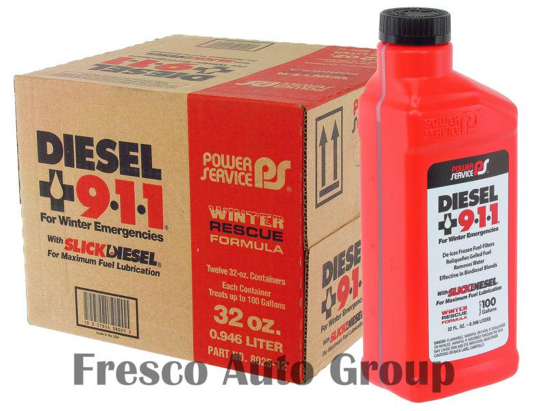 Power service diesel 911 winter rescue formula 1 case 12 - 32oz 0225-12