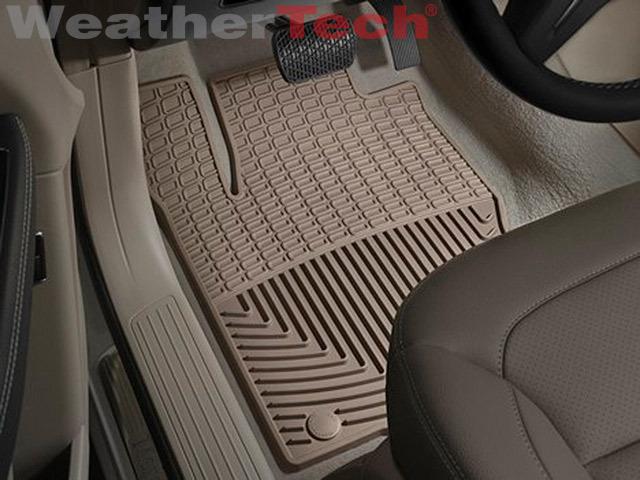 Weathertech® all-weather floor mats - mercedes  ml-class - 2012-2014 - tan
