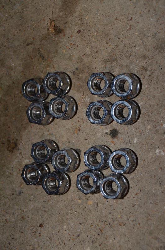 1994 honda del sol 5 spd b16a3 #1453 lug nuts set of 16