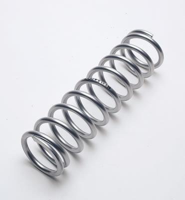 Qa1 precision prod coil-over spring 130 lbs/in rate 12" l 2.5" dia silver 12-130