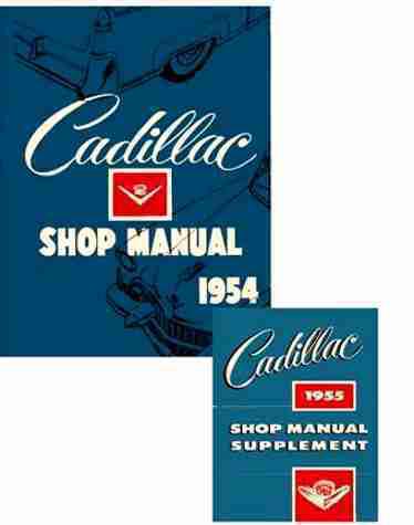 1954-1955 cadillac repair shop manual special fleetwood eldorado special 75 86
