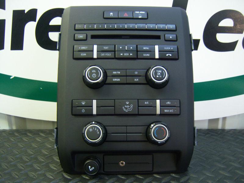 F150 f-150 xlt pickup black radio bezel heat&ac panel 2010 trim ford faceplate