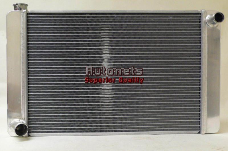 Ford small big block aluminum radiator 31" x 19" universal sbc bbc hot rat rod