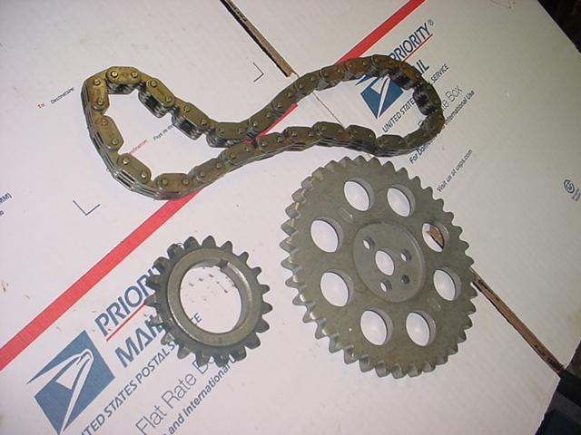 Timing,cam gear,& chain, 7.4l 454cu. in. v8 gm gmc chevy bbc engine parts
